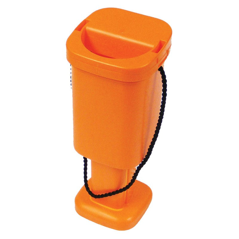 (Charity Only) Twist-Lid Orange Collection Box
