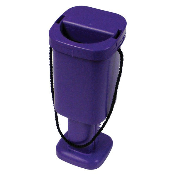 (Charity Only) Twist-Lid Purple Collection Box