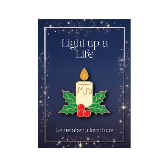 (Charity Only) Light Up a Life Candle Badge 2026