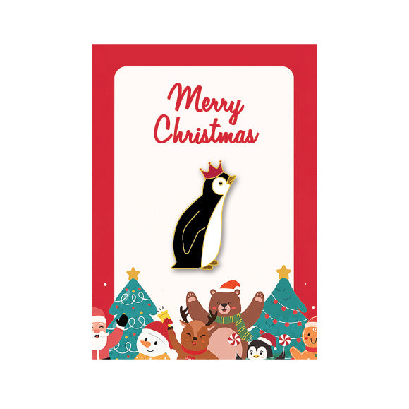 Christmas Penguin Badge 2026