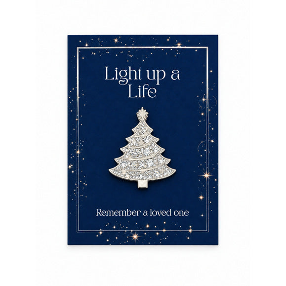 Light Up a Life Christmas Tree Badge 2026