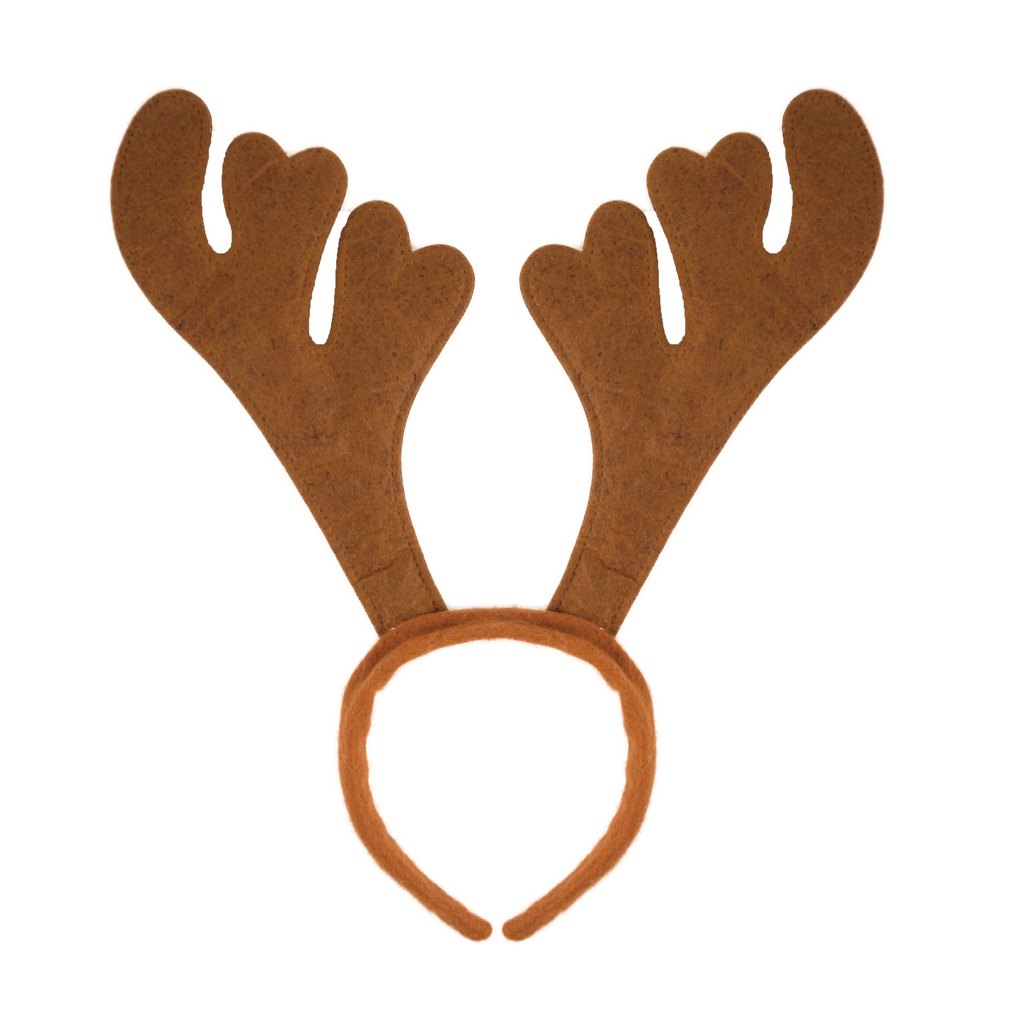 Reindeer Antlers Headband - Brown