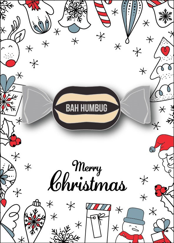 Christmas Humbug Badge