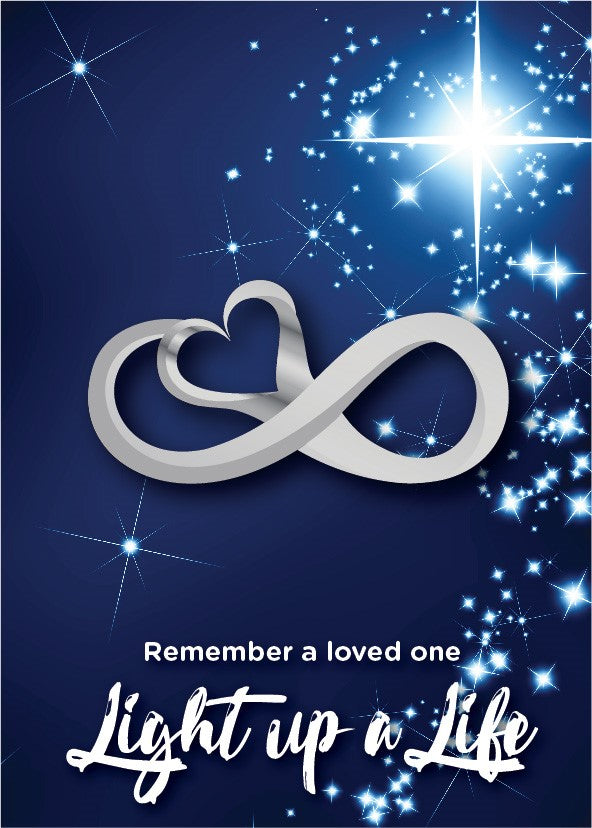 Light Up A Life Badge - Infinite Heart