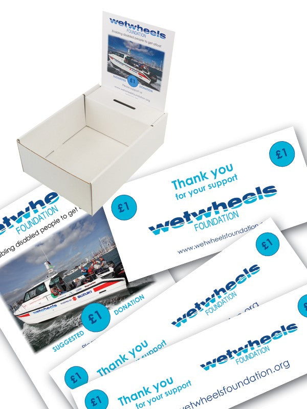 Collection Box Label Picture Generic Home Collection Boxes | Care Fundraising Supplies