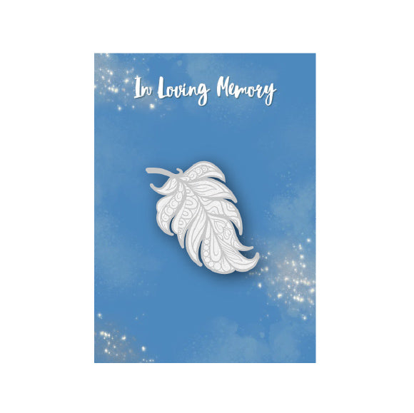 (Charity Only) In Memory - Patterned Feather