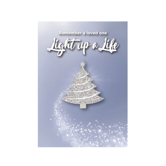 Light Up A Life Badge - Christmas Tree