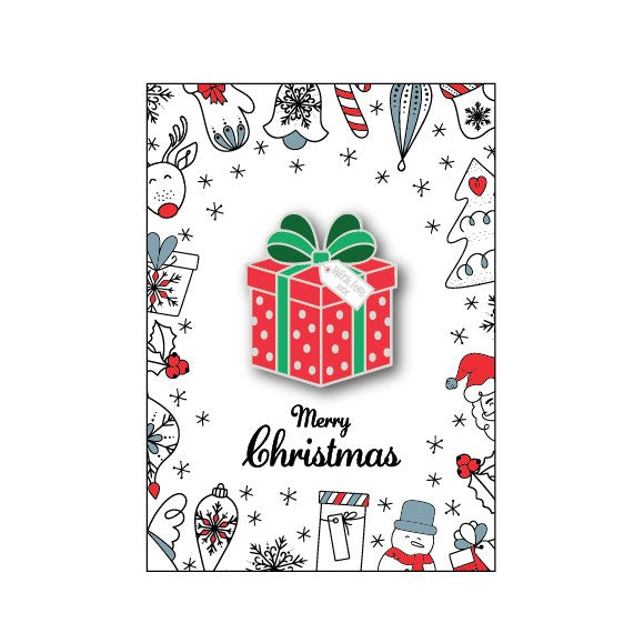 (Charity Only) Christmas Present Badge