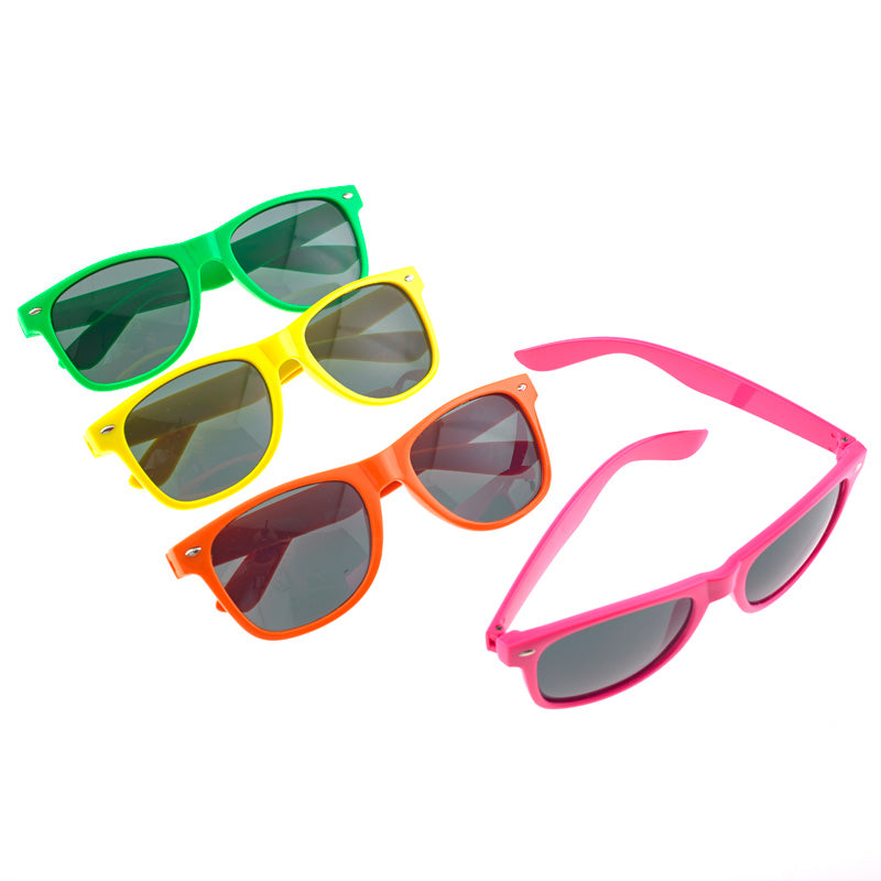 bright multi colour sunglasses