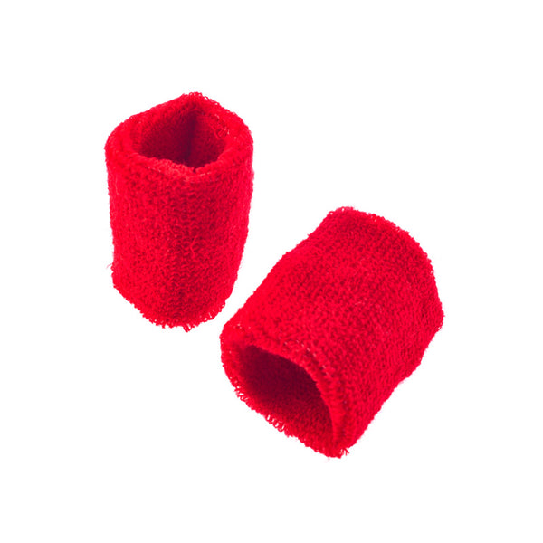 red stretch wristbands