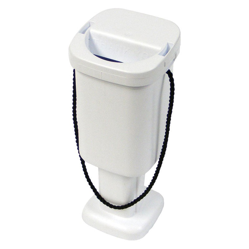 White Twist-Lid  Collection Box