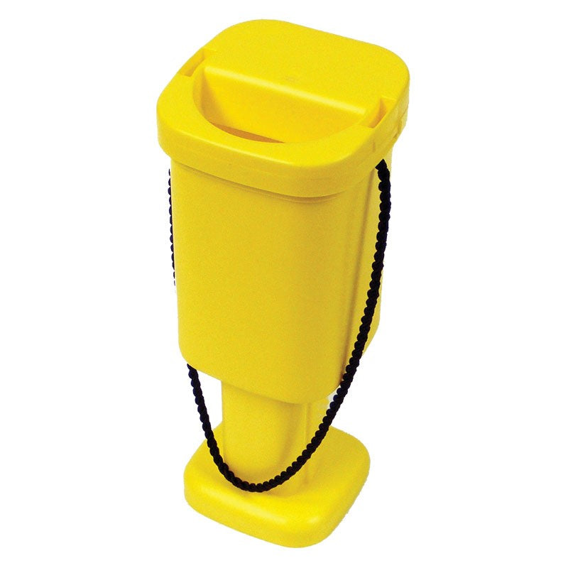 (Charity Only) Twist-Lid Yellow Collection Box