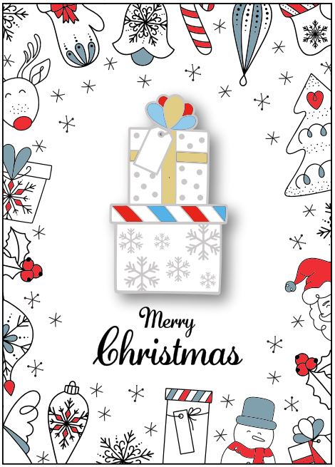 (Charity Only) Christmas Presents Badge