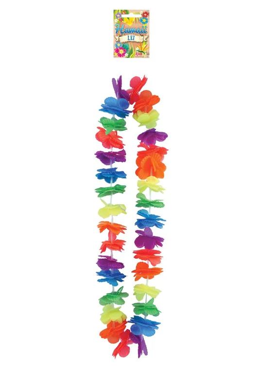 Pack of 12 Colourful Leis